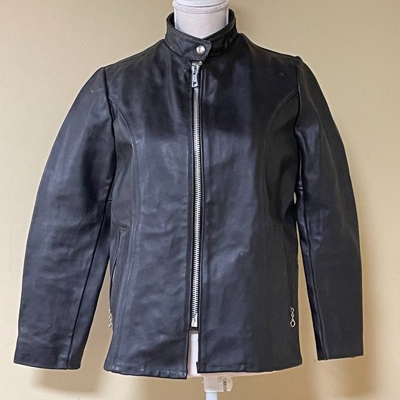 Leather Store Jacket Sears - Picture 1 of 4